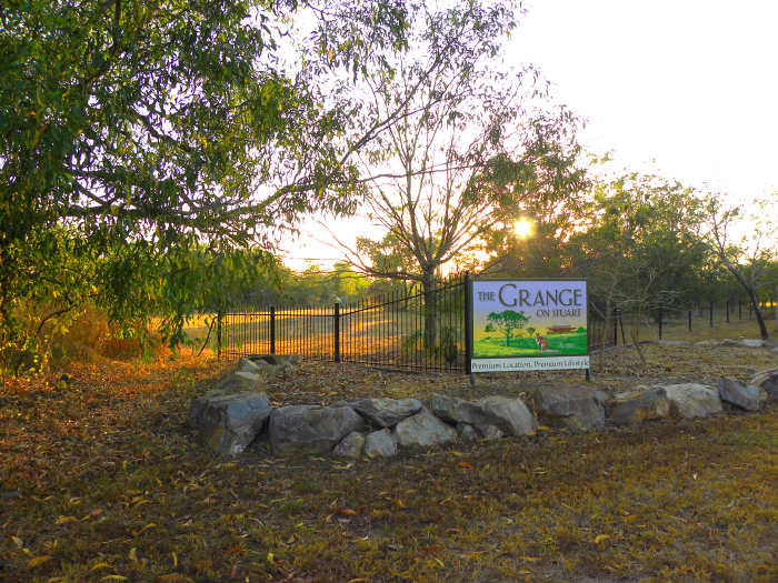 Millar Road entrance, Lot 5029