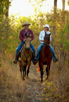 Horseriding trail near The Grange on Stuart